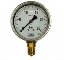 Đồng hồ đo áp suất có dầu chống rung SUKU